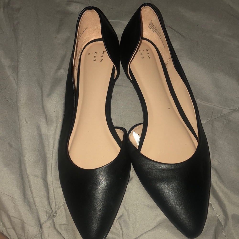 Pointed toe flats